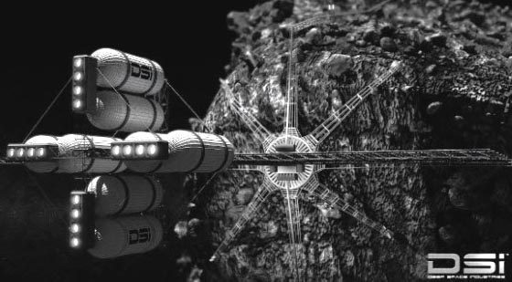 Deep Space Industries добыча на астероидах