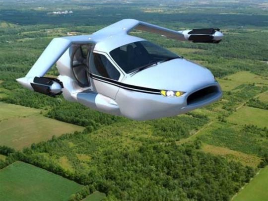 TF-X, Terrafugia, летающий автомобиль, наука