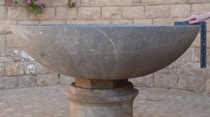 Базальтовая ваза, Египет, Нубийский музей, Асуан, артефакты