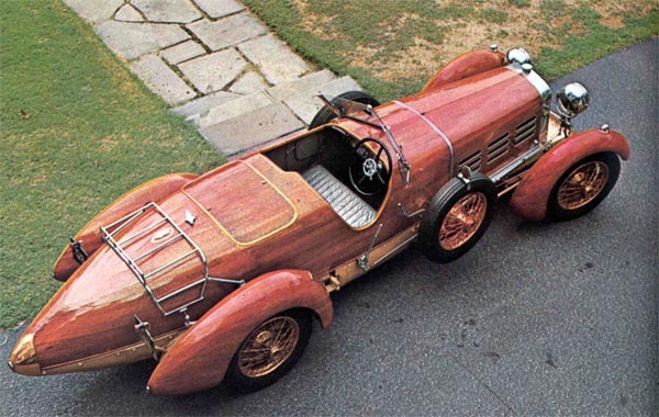 автомобили из дерева, Hispano-Suiza Tulipwood Torpedo