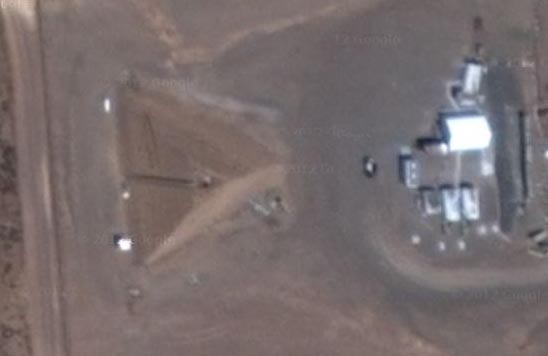 Google Earth, Зона 51, пирамида, США